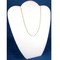 4 White Velvet Padded Necklace Pendant Bust Showcase Displays 10 7/8"